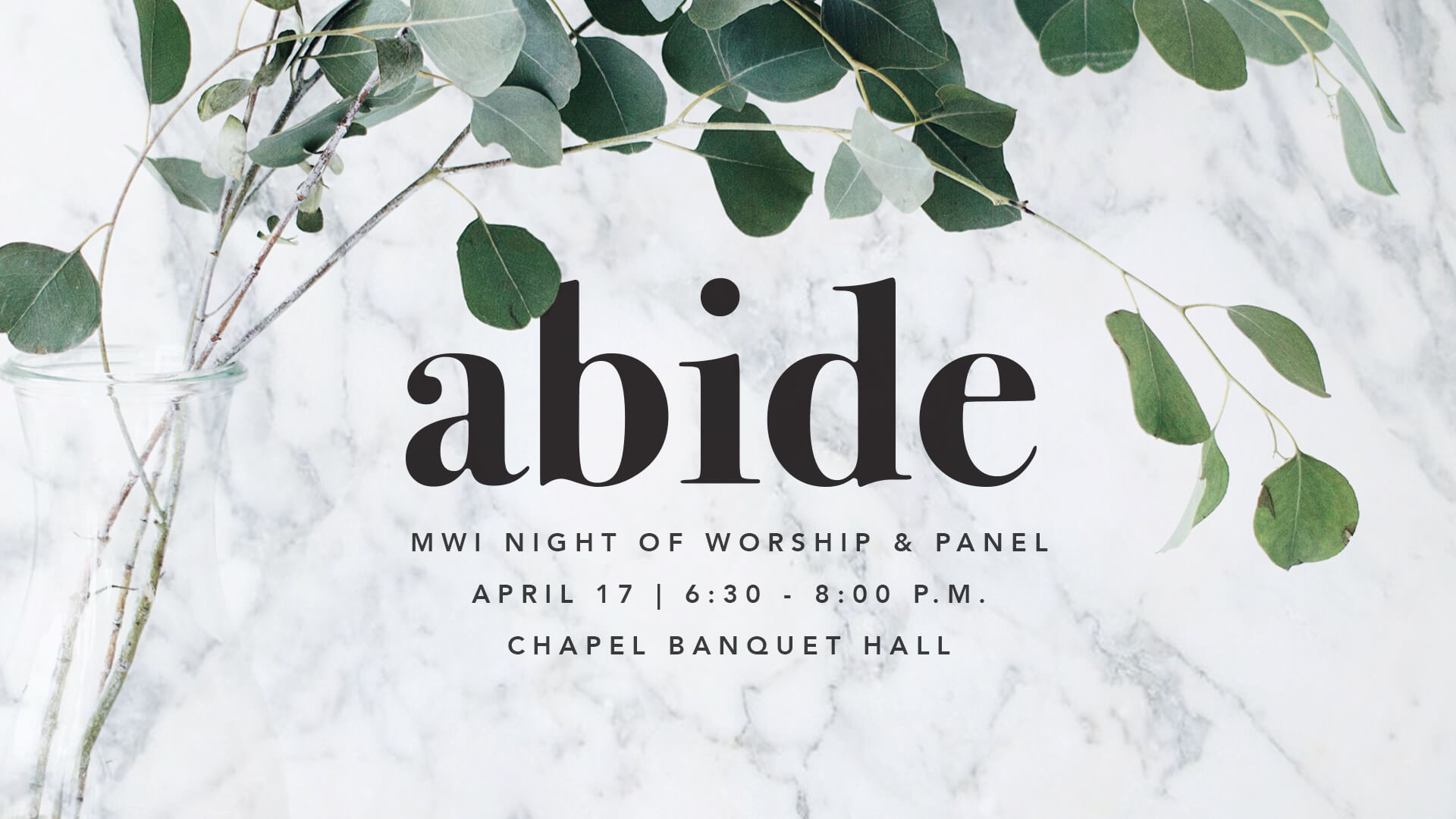 MWI Abide Night of Worship Midwestern Baptist Theological Seminary
