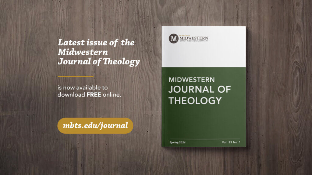 Personhood, Believer’s Baptism, and a Defense of the Senior Pastor in the Spring 2024 Midwestern Journal of Theology