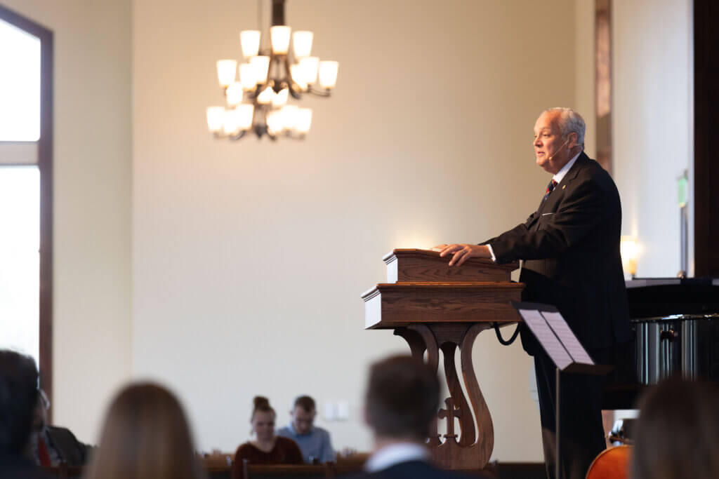 Albert Mohler Delivers Spurgeon Lectures on Biblical Preaching at Midwestern Seminary